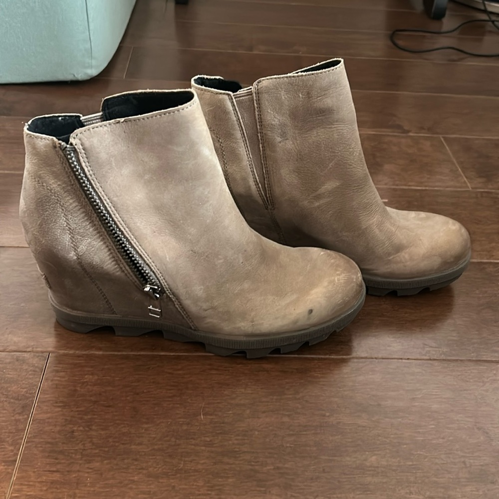 Sorel Joan of Arctic wedge bootie